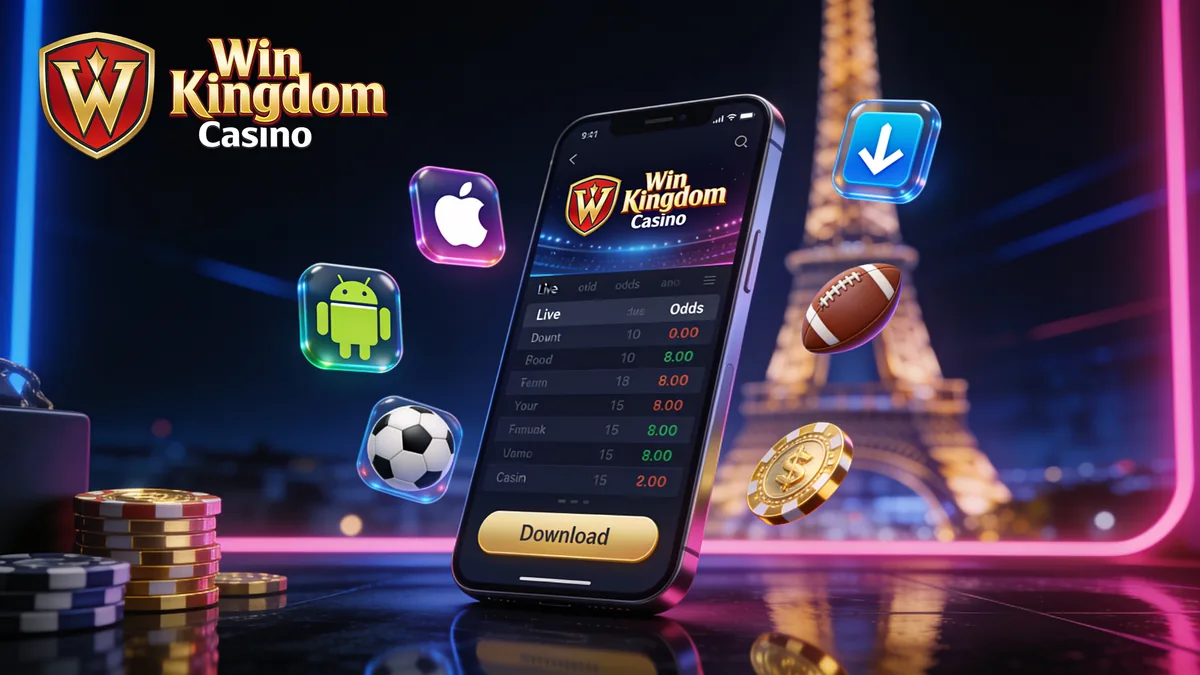 Inscription via l'application mobile — win kingdom casino en France