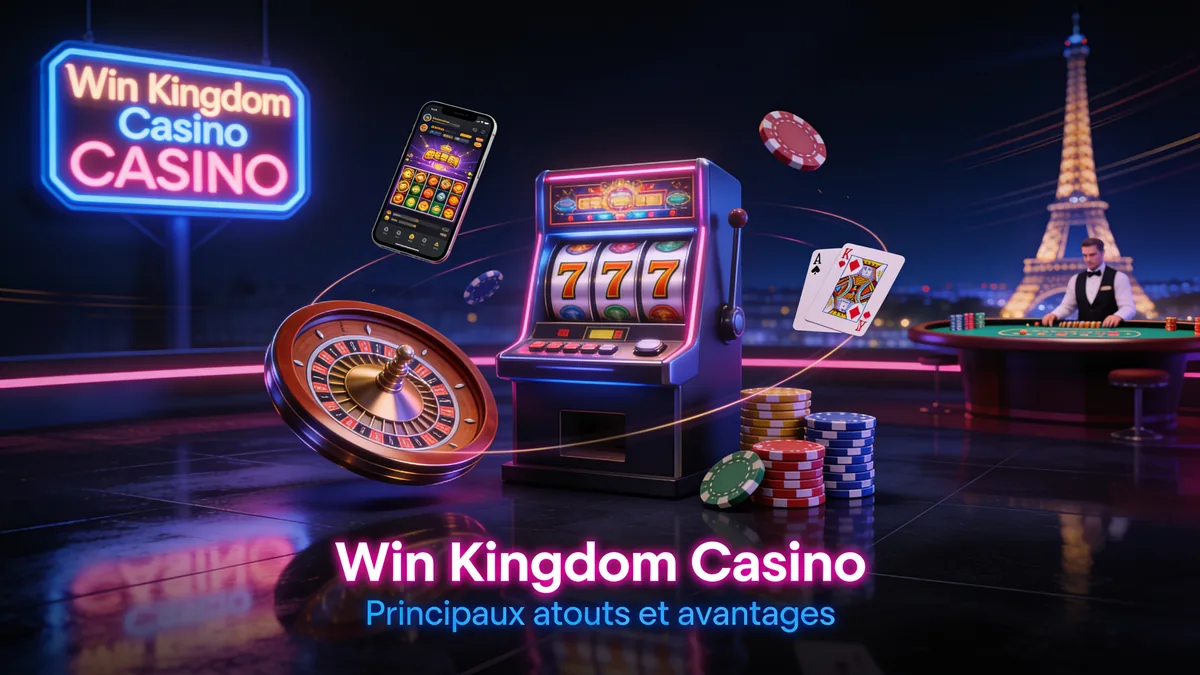 Win Kingdom Casino : Principaux atouts et avantages : guide win kingdom casino pour les joueurs en France